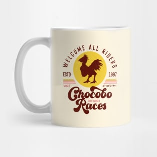 Chocobo Races Emblem Mug